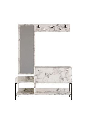 جا کفشی سفید Suntalam Decormet - کد 840130003