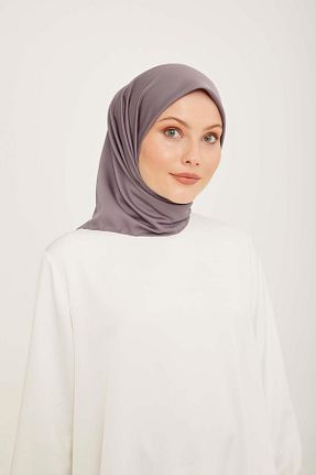 روسری بنفش پنبه ای Armine - کد 761901990