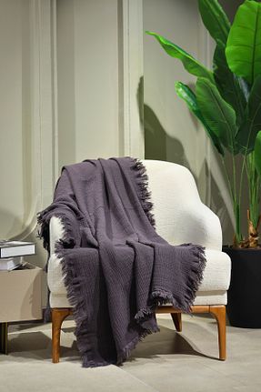 کاور مبل طوسی پنبه OTEKS HOME COLLECTİON - کد 793908716