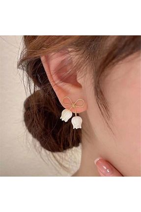 گوشواره جواهر طلائی Pelin Aksesuar - کد 833348695