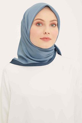 روسری آبی پنبه ای Armine - کد 762236360