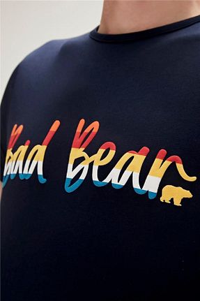 تیشرت سرمه ای مردانه رگولار Bad Bear - کد 635208538