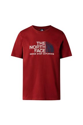 تیشرت اسپرت قرمز مردانه رگولار The North Face - کد 816095148
