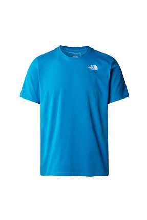 تیشرت آبی مردانه یقه ایستاده The North Face - کد 816784794
