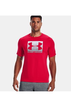 تیشرت قرمز مردانه یقه دوچرخه Under Armour - کد 32903080