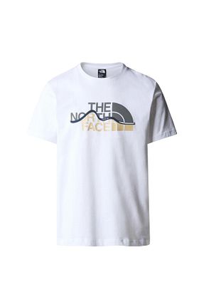 تیشرت سفید مردانه یقه دوچرخه The North Face - کد 816784906
