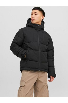 کاپشن مشکی مردانه پلی استر Jack & Jones - کد 750041811