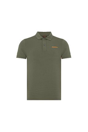 تیشرت خاکی مردانه یقه پولو Merrell - کد 681255812