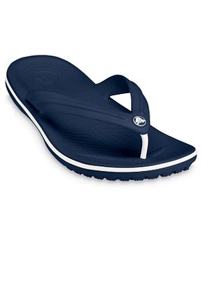 دمپائی سرمه ای زنانه پاشنه پر Crocs - کد 2388019
