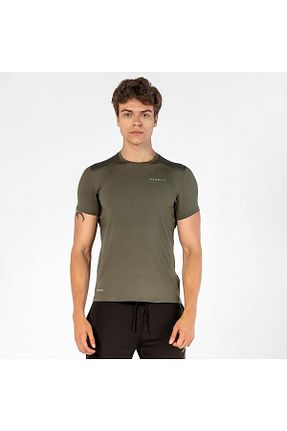 تیشرت خاکی مردانه یقه دوچرخه Merrell - کد 305958679