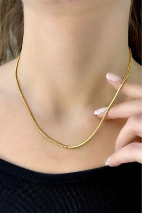 گردنبند طلا زرد زنانه 22 عیار SEYHAN KUYUMCULUK - کد 890892938