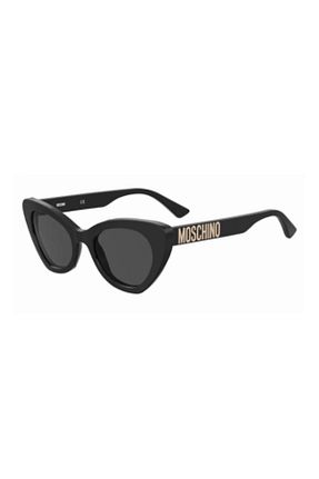 عینک آفتابی طوسی زنانه 51 Moschino - کد 890644967