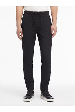 شلوار مشکی مردانه پنبه ای Calvin Klein - کد 890667004