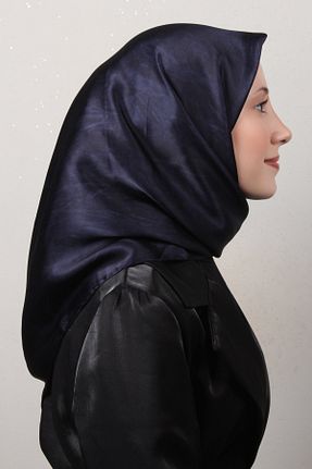 دستمال گردن سفید زنانه ابریشم Aker - کد 890666474