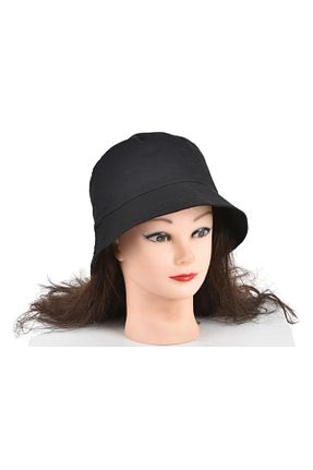 کلاه مشکی زنانه پنبه ای MODASEYRAN - کد 890680032