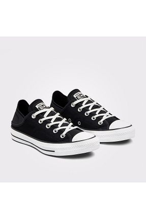 کفش اسنیکر مشکی زنانه بند دار Converse - کد 879340354
