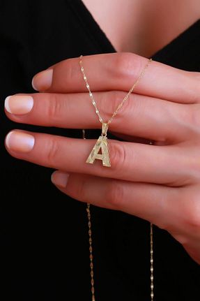 گردنبند طلا زرد زنانه 14 عیار Bayar Gold - کد 378811819