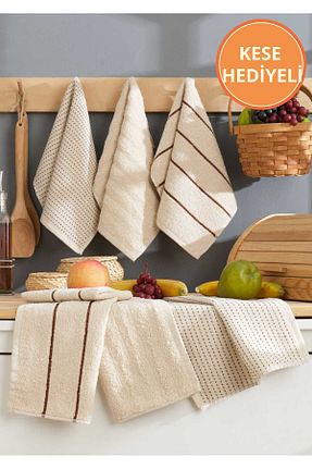 حوله بژ پنبه ای Rebeka Home Collection - کد 824168155