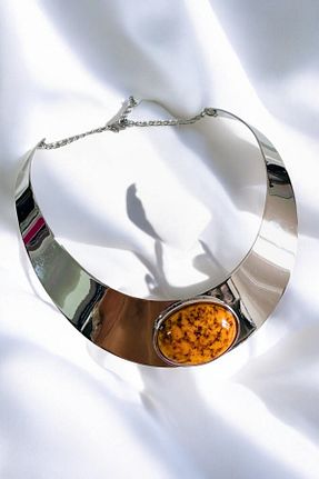 گردنبند جواهر زنانه فلزی PETEK AKSESUAR - کد 827806227