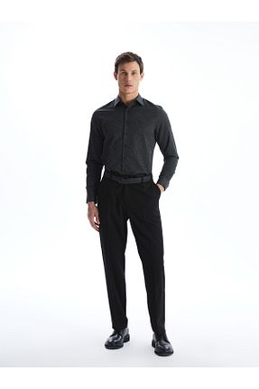 شلوار مشکی مردانه مخلوط ویسکون LC Waikiki - کد 890799241