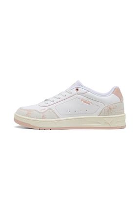 کفش اسنیکر سفید زنانه بند دار Puma - کد 886841281