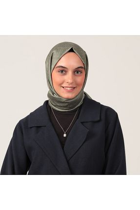 شال سبز زنانه ابریشم ipekistanbul - کد 888631795