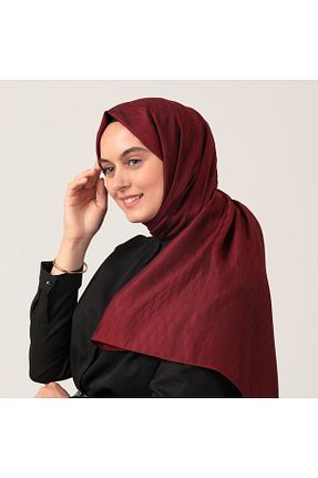 شال زرشکی زنانه ابریشم ipekistanbul - کد 888633411