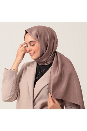شال قهوه ای زنانه ابریشم ipekistanbul - کد 888632499