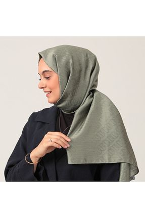 شال سبز زنانه ابریشم ipekistanbul - کد 888631795