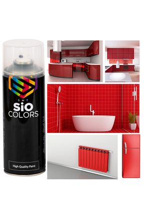 رنگ اسپری قرمز sıocolors - کد 888656015