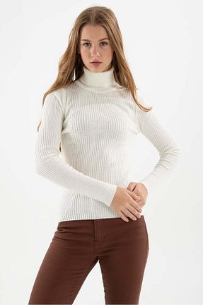 پلیور نباتی زنانه ساده Fashion Friends - کد 869679390