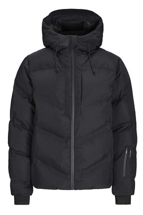 کاپشن مشکی مردانه پلی آمید Jack & Jones - کد 888644638