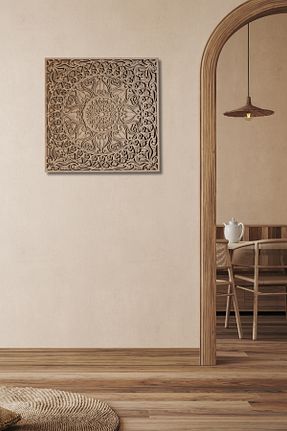 محصول دکوراسیون دیوار قهوه ای چوب Aluradeco - کد 888669073