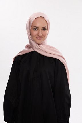 شال صورتی زنانه پنبه پلی استر MİRSOY SCARF - کد 888660981