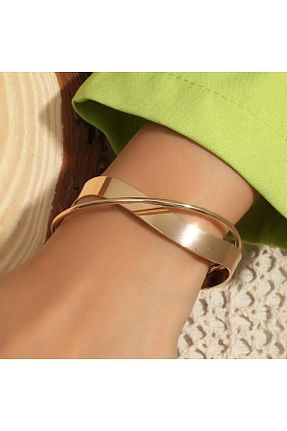 دستبند جواهر طلائی زنانه Renkada - کد 888697521