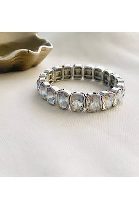 دستبند جواهر طوسی زنانه زیرکن VNS Accessories - کد 888696970