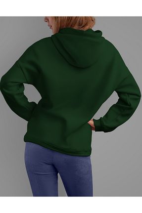 سوئیشرت سبز زنانه ساده ARS DT - کد 888700049