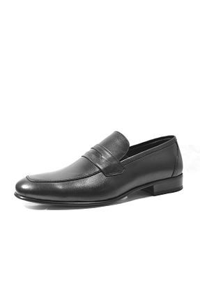 کفش کلاسیک مشکی مردانه چرم خالص Onlo Ayakkabı - کد 888720618