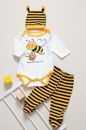 هدیه کودک زرد بچه گانه minibird baby - کد 814422933