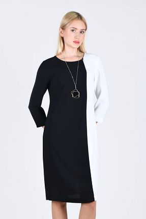 لباس مشکی زنانه بافتنی la luce - کد 888736305