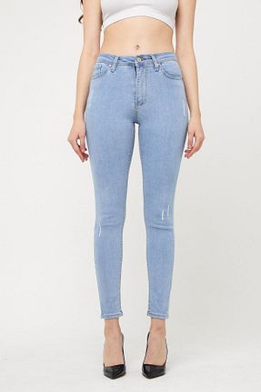 شلوار جین آبی زنانه پاچه تنگ XRAY JEANS - کد 195543005