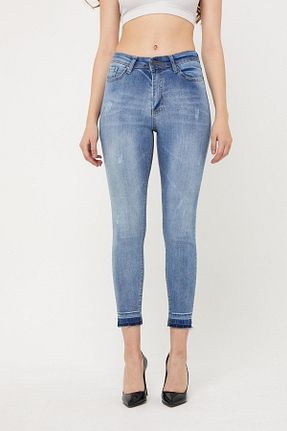 شلوار جین آبی زنانه پاچه تنگ XRAY JEANS - کد 195545766