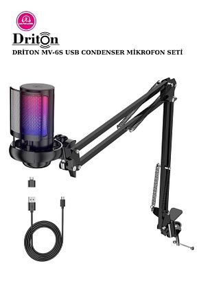 میکروفن مشکی DRİTON - کد 850551379