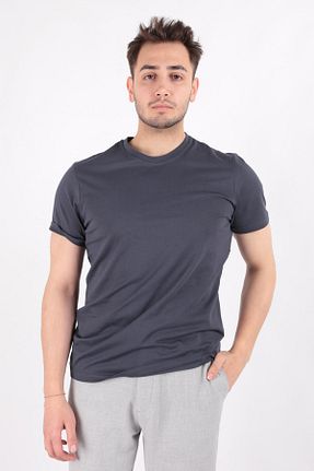 تیشرت طوسی مردانه رگولار Cazador - کد 815775052