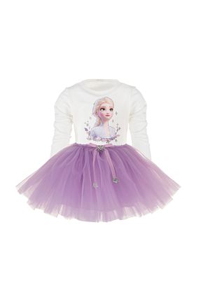 لباس بنفش بچه گانه بافتنی DUCA - کد 874379252