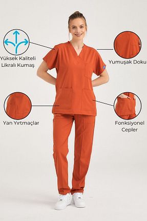 لباس کار نارنجی Pozitif Üniforma - کد 882245474