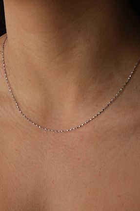 گردنبند استیل ( فولاد ) زنانه استیل ضد زنگ ESBAFLOR - کد 888822355