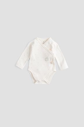 بادی و سرهمی نوزادی سرمه ای بچه گانه %100 پنبه ارگانیک Little Gusto - کد 888864105