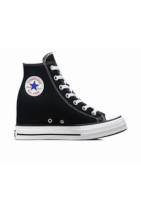 کفش اسنیکر مشکی زنانه بند دار Converse - کد 888885908
