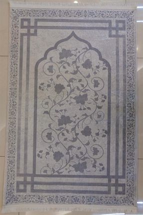 سجاده طوسی پلی استر AYMİRAHOME - کد 889684905